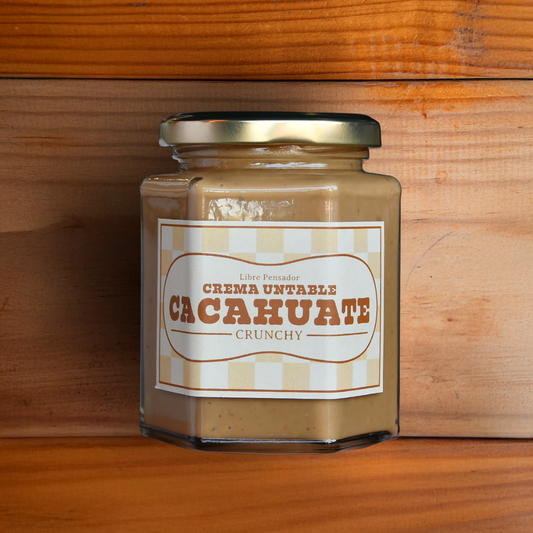 Crema de cacahuate